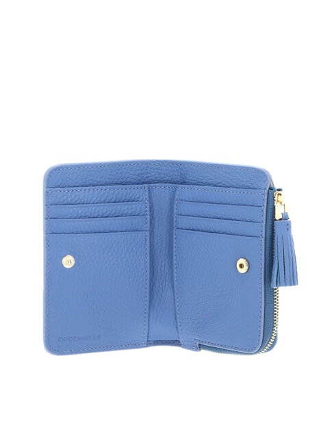 TASSEL  Women's Leather Wallet blue - Women’s Wallets
