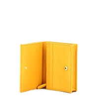 COCCINELLE METALLIC SOFT Small leather wallet sunny - Women’s Wallets - 2