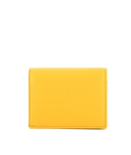 COCCINELLE METALLIC SOFT Small leather wallet sunny - Women’s Wallets - 3