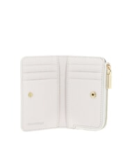 COCCINELLE METALLIC SOFT Leather card holder white - Women’s Wallets - 2