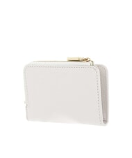 COCCINELLE METALLIC SOFT Leather card holder white - Women’s Wallets - 4
