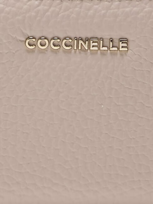 METALLIC TRICOLOR Leather wallet noir - Women’s Wallets