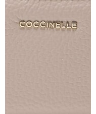 COCCINELLE METALLIC TRICOLOR Leather wallet noir - Women’s Wallets - 3