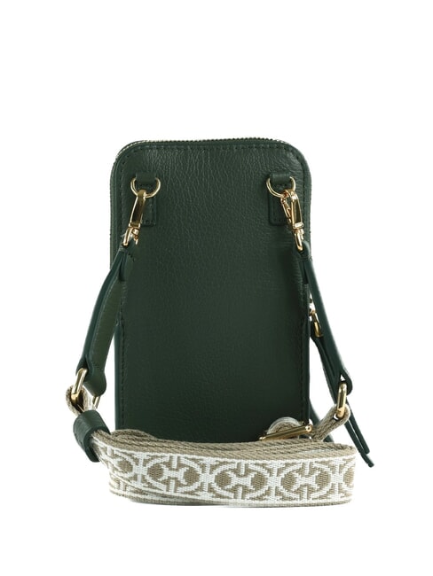 PIXIE Leather micro smartphone bag seaweed - Women’s Bags