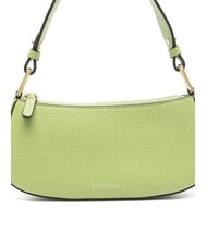 COCCINELLE MERVEILLE Shoulder bag in textured leather guacamole - Women’s Bags - 3