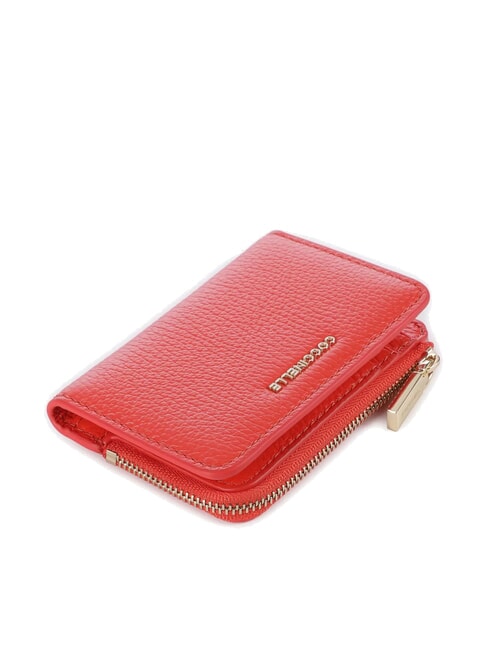 METALLIC SOFT Leather card holder gazpacho - Women’s Wallets