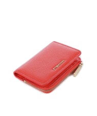 COCCINELLE METALLIC SOFT Leather card holder gazpacho - Women’s Wallets - 4