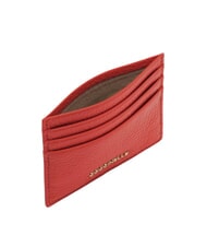 COCCINELLE METALLIC SOFT  Flat leather card holder gazpacho - Women&rsquo;s Wallets - 3