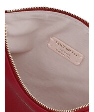 COCCINELLE ALIAS Leather clutch bag sangria - Women’s Bags - 3