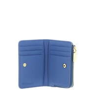 COCCINELLE METALLIC SOFT Leather card holder blue - Women’s Wallets - 2