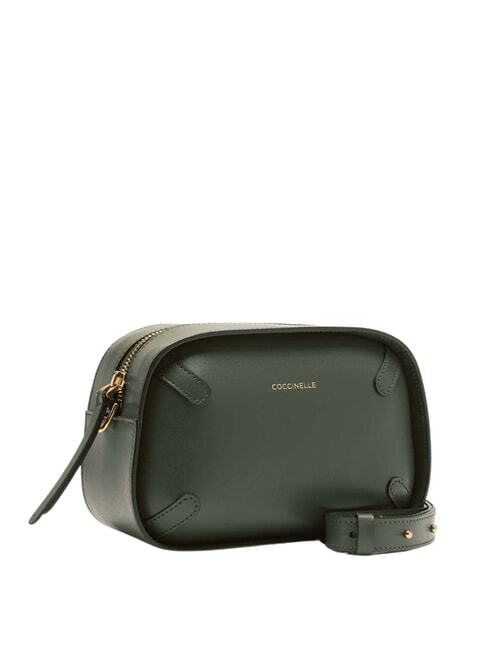 MALETA CALF Mini shoulder bag, in leather seaweed - Women’s Bags