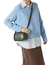 COCCINELLE MALETA CALF Mini shoulder bag, in leather seaweed - Women’s Bags - 5