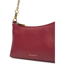 COCCINELLE AURA  Mini shoulder bag, with shoulder strap sangria - Women’s Bags - 4