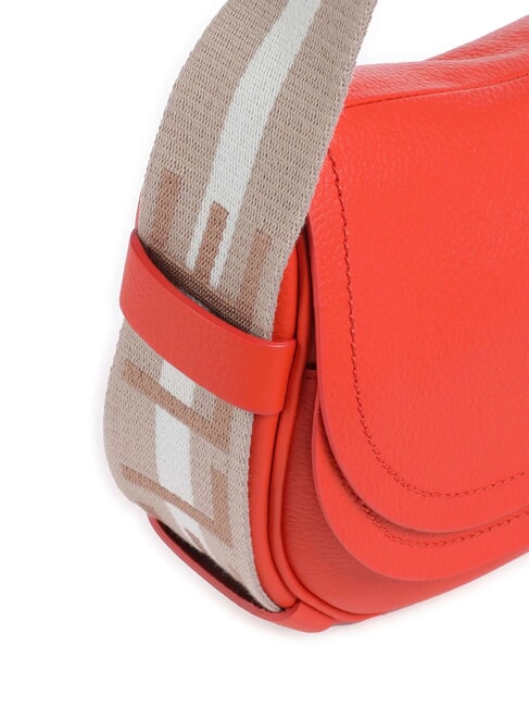 RAQUEL S Mini shoulder bag, in leather gazpacho - Women&rsquo;s Bags