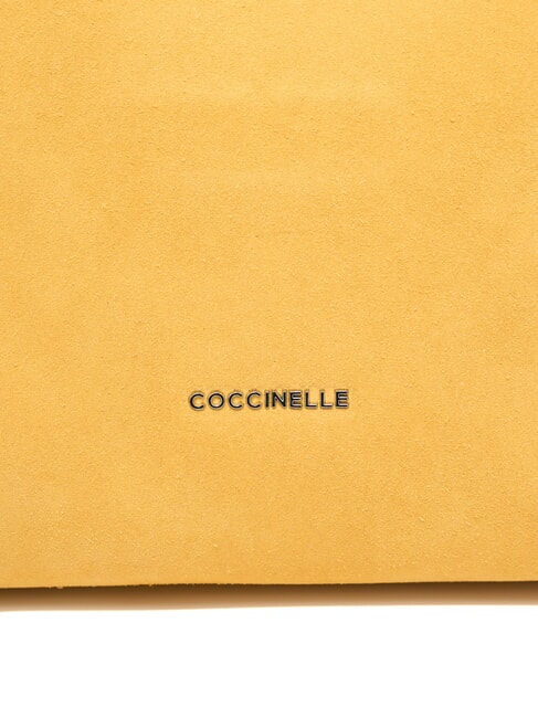 BOHEME SUEDE BIMATERIAL  Mini Handbag, with shoulder strap sunny - Women’s Bags