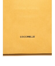 COCCINELLE BOHEME SUEDE BIMATERIAL  Mini Handbag, with shoulder strap sunny - Women’s Bags - 4