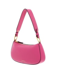 COCCINELLE MERVEILLE Shoulder bag in textured leather new fuchsia - Women&rsquo;s Bags - 2
