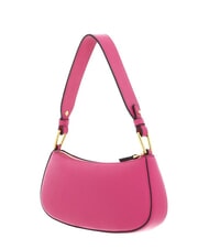 COCCINELLE MERVEILLE Shoulder bag in textured leather new fuchsia - Women&rsquo;s Bags - 3