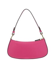 COCCINELLE MERVEILLE Shoulder bag in textured leather new fuchsia - Women&rsquo;s Bags - 4