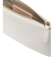 COCCINELLE ALIAS Leather clutch bag white - Women’s Bags - 4