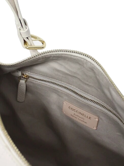 ABIGAIL Crescent shoulder bag white - Women’s Bags