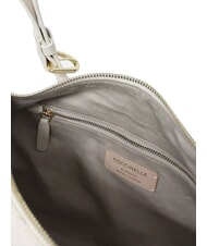 COCCINELLE ABIGAIL Crescent shoulder bag white - Women’s Bags - 5