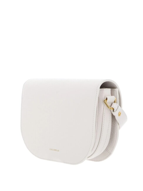 DEW Hammered leather shoulder bag white - Women’s Bags