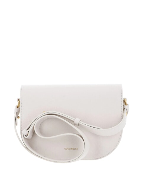 DEW Hammered leather shoulder bag white - Women’s Bags