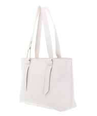 COCCINELLE MALORY  Leather shopping bag white - Women’s Bags - 2
