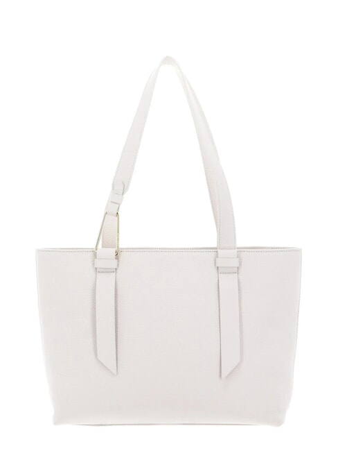 MALORY  Leather shopping bag white - Women’s Bags