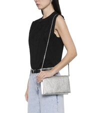 COCCINELLE DANDY  Mini Shoulder Bag SILVER - Women’s Bags - 5