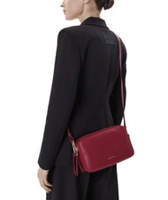 COCCINELLE MALORY  Mini Camera Bag with shoulder strap sangria - Women’s Bags - 5