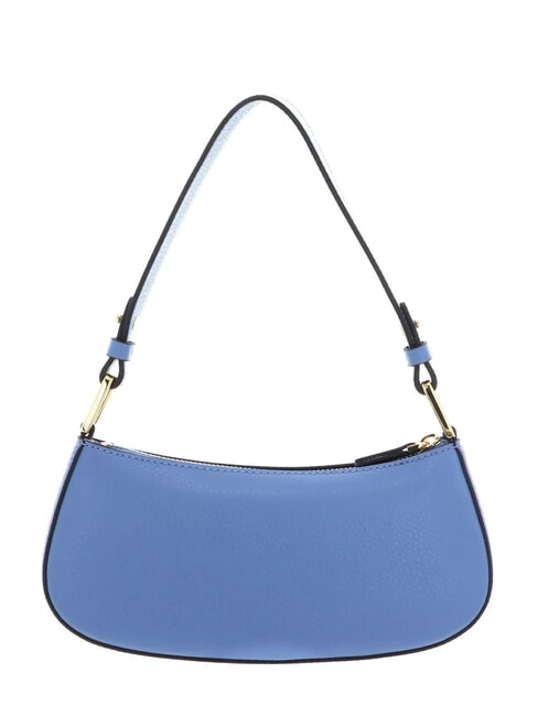 MERVEILLE Shoulder bag in textured leather blue - Women&rsquo;s Bags