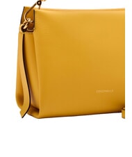 COCCINELLE BOHEME GRANA DOUBLE Handbag, with shoulder strap, in leather sunny - Women&rsquo;s Bags - 3