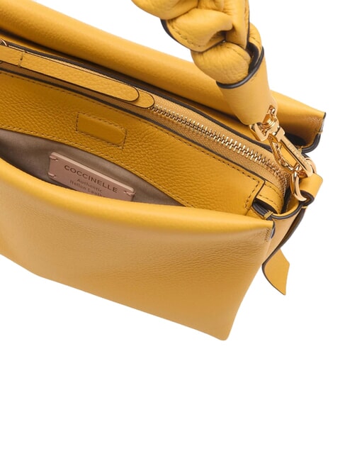 BOHEME GRANA DOUBLE Handbag, with shoulder strap, in leather sunny - Women&rsquo;s Bags