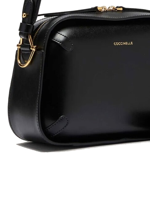 MALETA CALF COC Leather shoulder bag with shoulder strap Black - Women&rsquo;s Bags