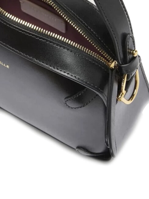 MALETA CALF COC Leather shoulder bag with shoulder strap Black - Women&rsquo;s Bags