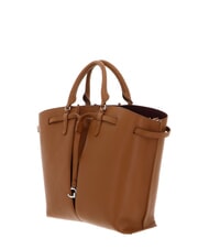 COCCINELLE FLORES Small hammered leather tote bag CUIR - Women&rsquo;s Bags - 2