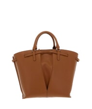 COCCINELLE FLORES Small hammered leather tote bag CUIR - Women&rsquo;s Bags - 4