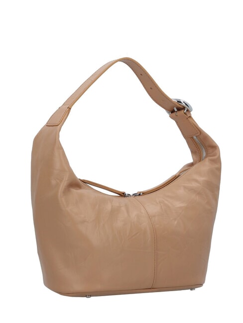 FERNANDA WRINK Leather hobo shoulder bag skin - Women’s Bags