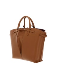 COCCINELLE FLORES Medium hammered leather tote bag CUIR - Women&rsquo;s Bags - 3