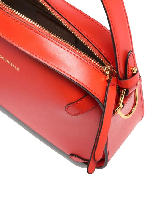 MALETA CALF COC Leather shoulder bag with shoulder strap gazpacho - Women’s Bags