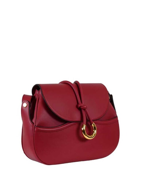 CARMY Leather shoulder bag sangria - Women’s Bags