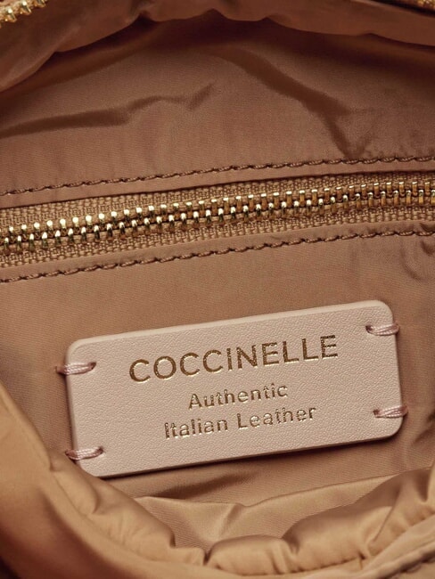 CAMPUS PUFFY NY Nylon and leather shoulder bag skin - Women’s Bags