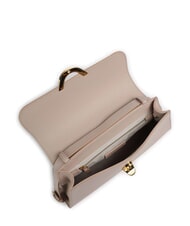 COCCINELLE DEW Medium shoulder bag in hammered leather rosette - Women&rsquo;s Bags - 4