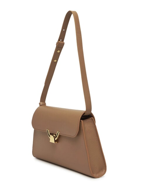 DEW Medium shoulder bag in hammered leather skin - Women&rsquo;s Bags