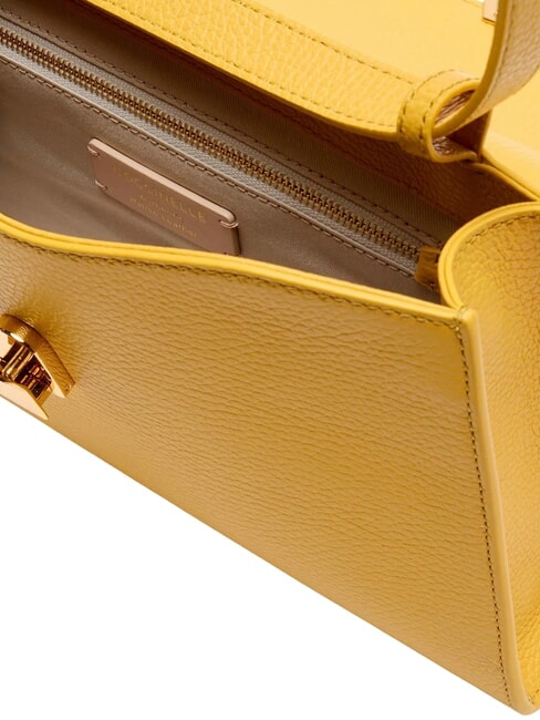 DEW Medium shoulder bag in hammered leather sunny - Women&rsquo;s Bags