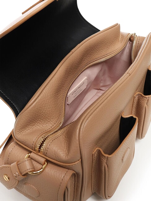 CAMPUS Hammered leather shoulder bag skin - Women’s Bags