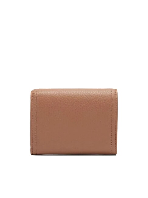 CAMPUS Compact wallet in hammered leather skin - Women’s Wallets