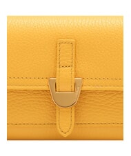 COCCINELLE CAMPUS Medium hammered leather wallet sunny - Women&rsquo;s Wallets - 3